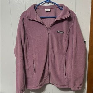 Columbia Mauve Fleece Jacket